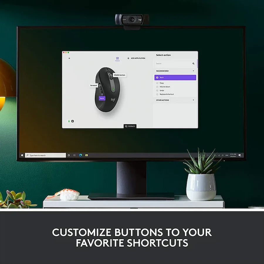 Logitech Signature M650 Wireless and Bluetooth Mouse