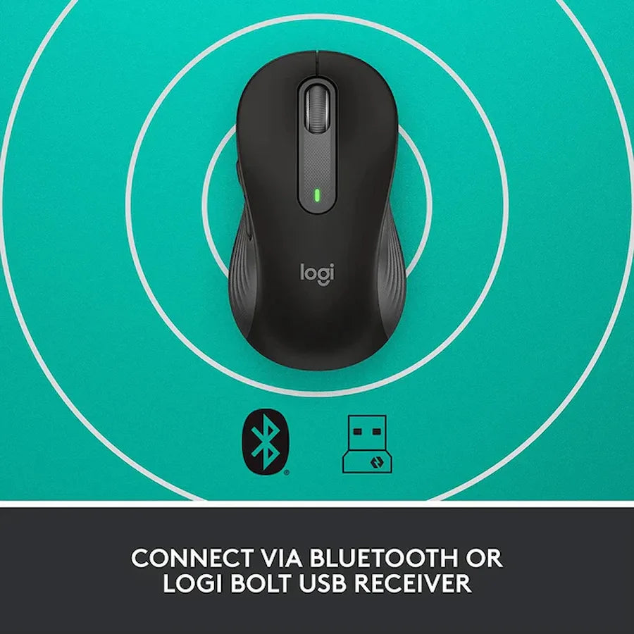 Logitech Signature M650 Wireless and Bluetooth Mouse