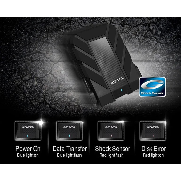 ADATA HD710 Pro External Hard Drive Shockproof & Waterproof