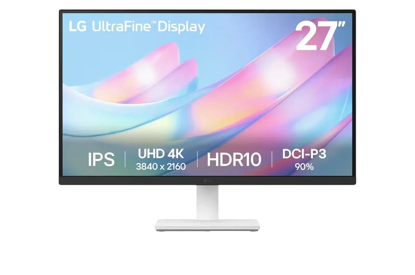 LG 27US500-W 27" UltraFine 4K UHD IPS HDR10 Monitor