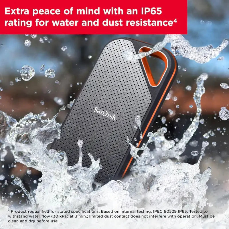 SanDisk Extreme PRO portable SSD for creators and large file transfer