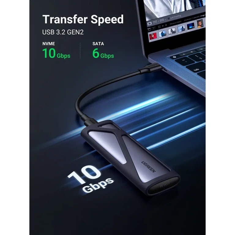 UGREEN CM400 M.2 SATA NVMe Enclosure