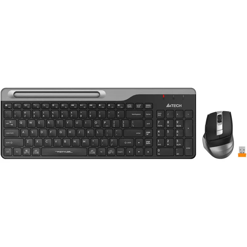 A4Tech FB2535C Wireless + Bluetooth Mouse & Keyboard with Cradle