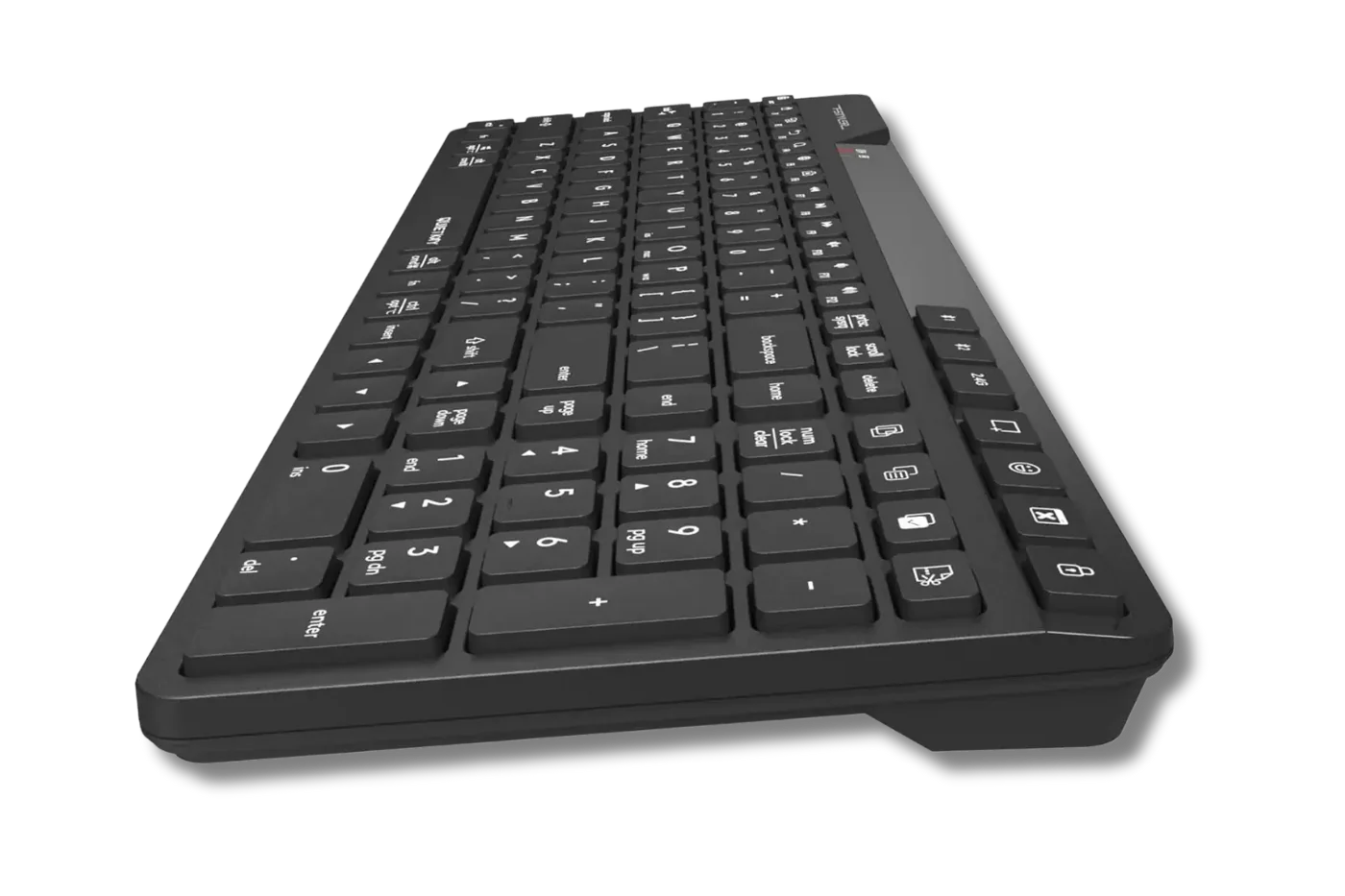 A4Tech FBK27C AS Wireless Keyboard & Bluetooth Multi-Pairing with Quiet Keys