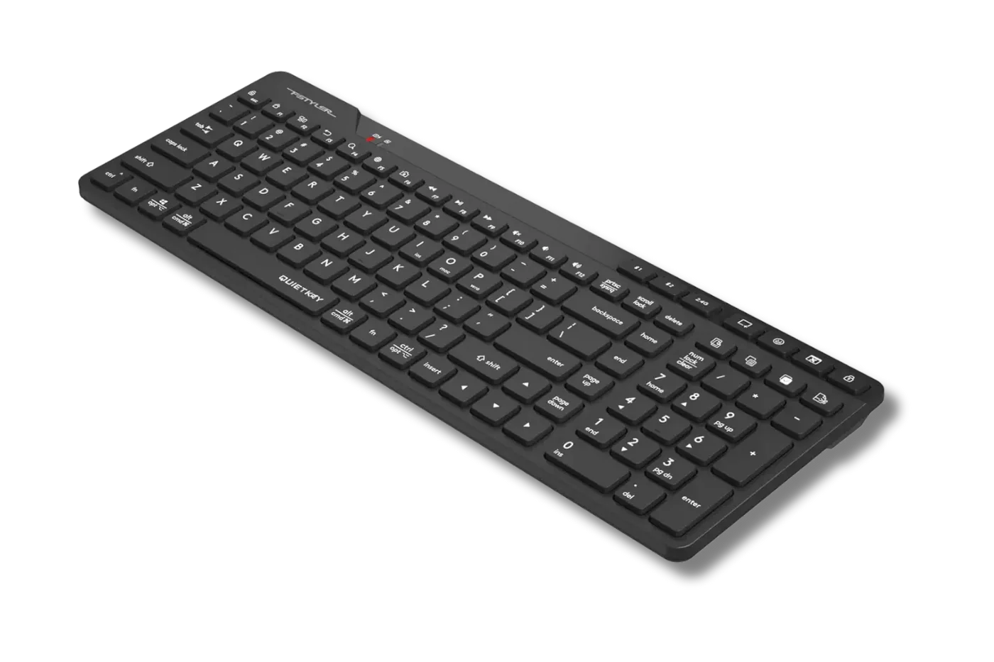 A4Tech FBK27C AS Wireless Keyboard & Bluetooth Multi-Pairing with Quiet Keys