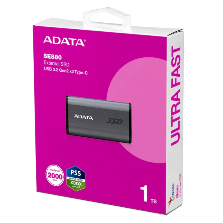 ADATA SE880 External SSD 2000MB/s