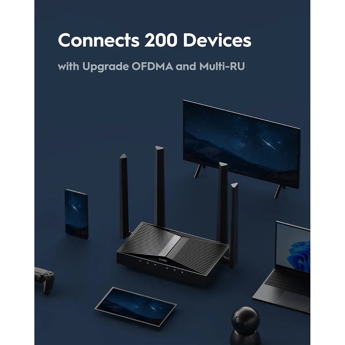 Cudy WR3600H BE3600 Dual-Band Wi-Fi 7 Router