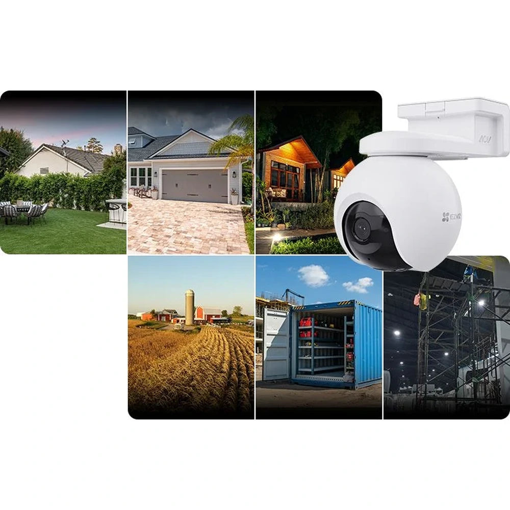 EZVIZ EB8 Pro 4G 4K Pan/Tilt Battery Security Camera