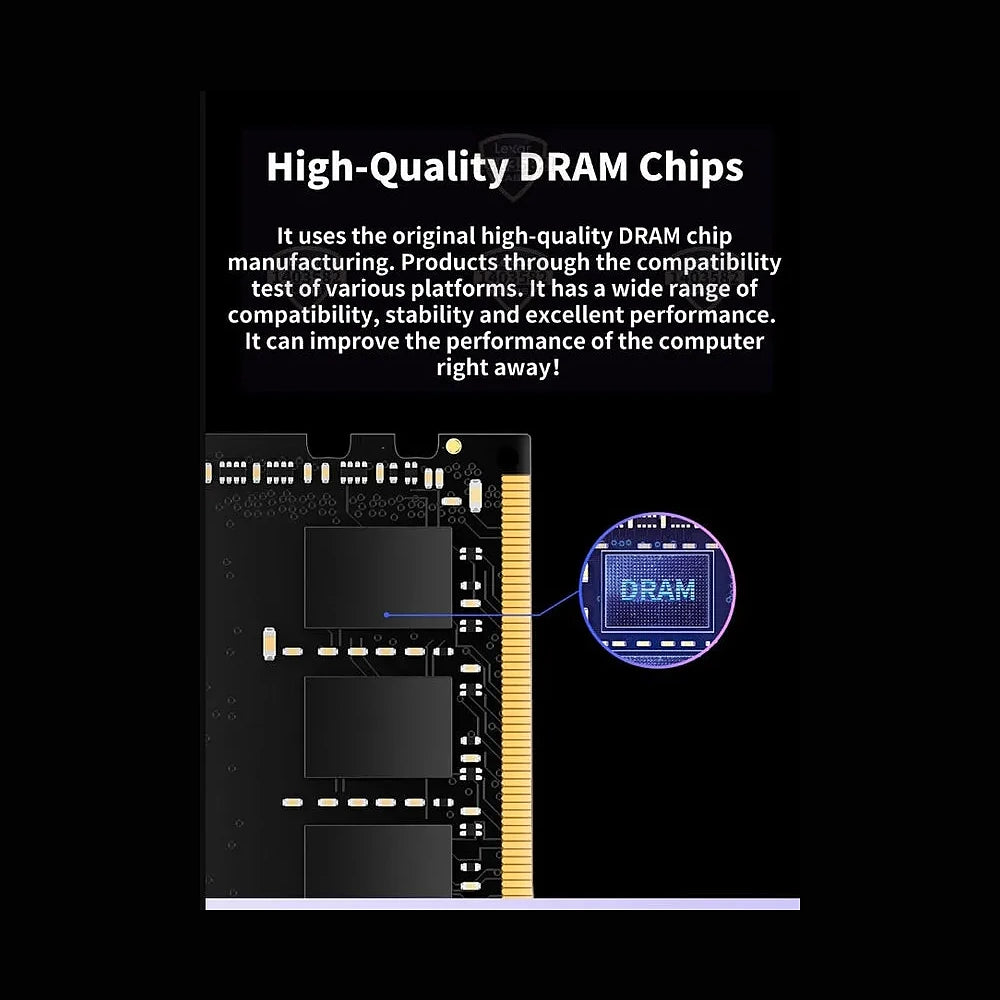 Lexar RAM Laptop DDR4 3200MHz SO-DIMM