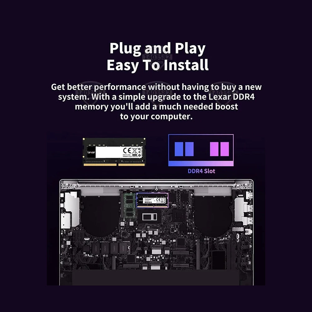 Lexar RAM Laptop DDR4 3200MHz SO-DIMM