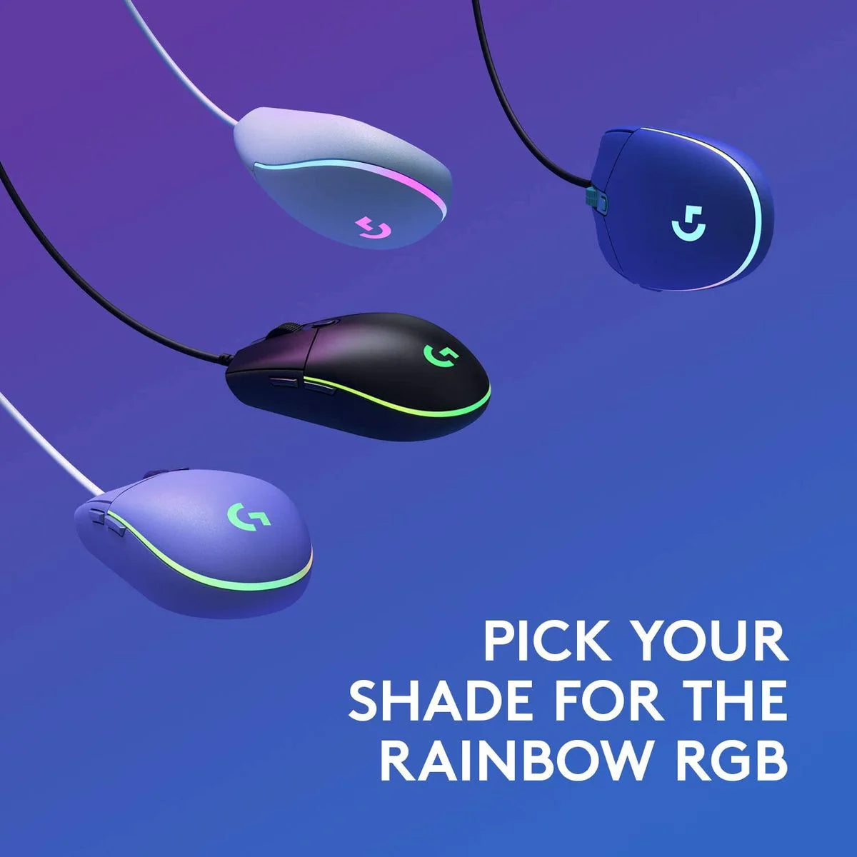 Logitech G203 LIGHTSYNC RGB 6 Button Gaming Mouse