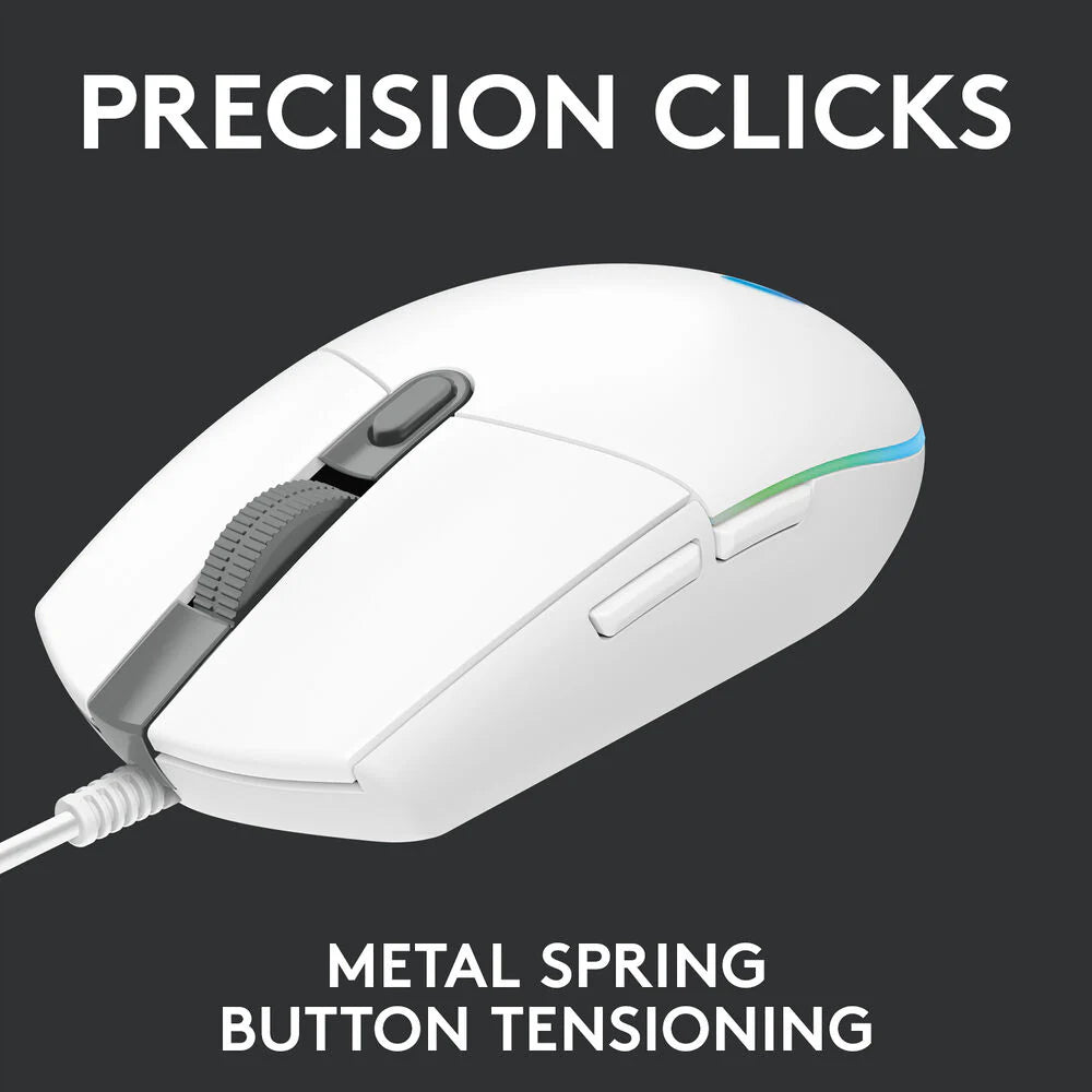Logitech G203 LIGHTSYNC RGB 6 Button Gaming Mouse