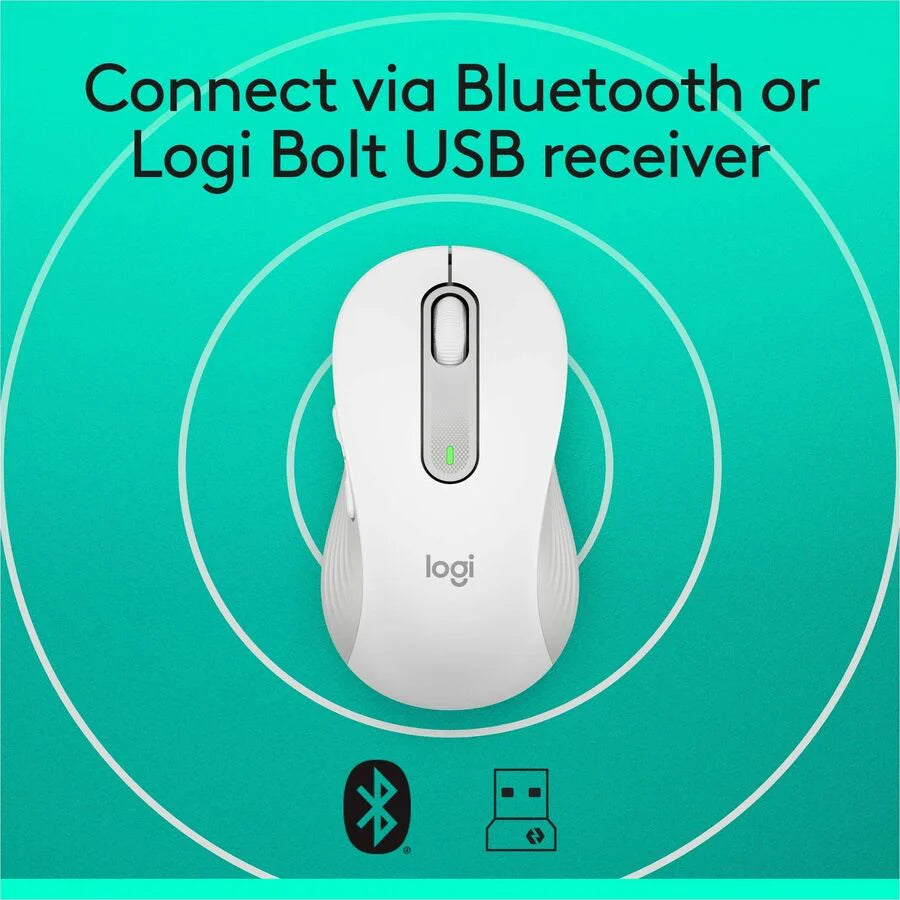 Logitech Signature M650 Wireless and Bluetooth Mouse