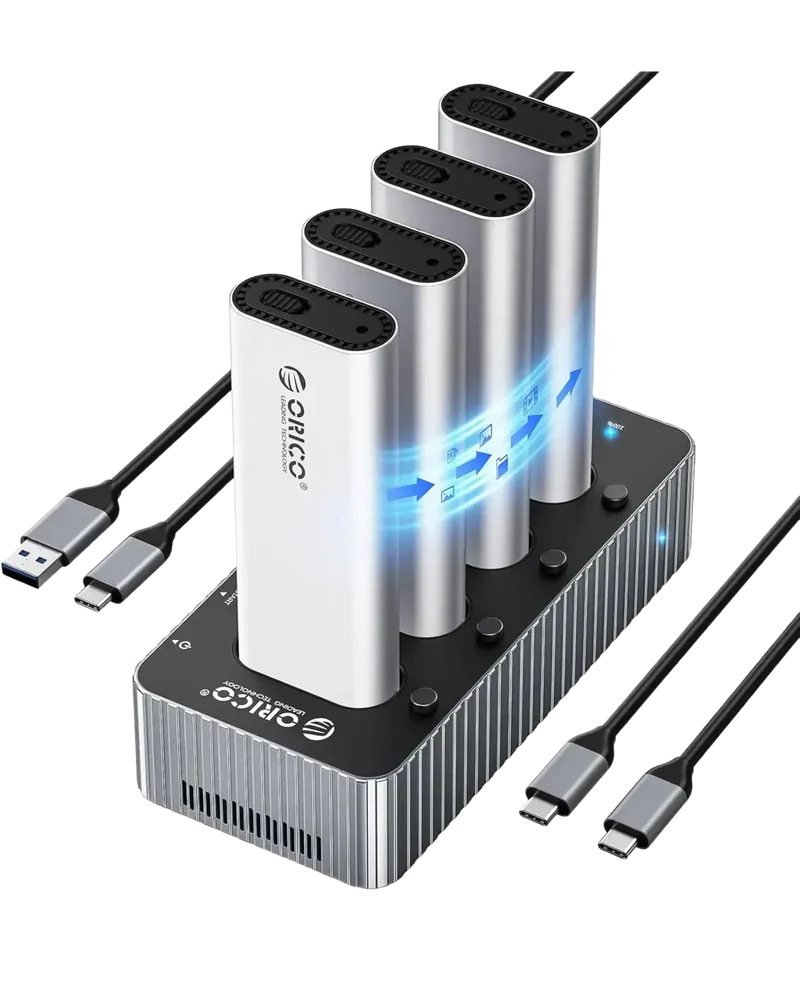 ORICO IT48N-C 4-Bay USB4 M.2 NVMe SSD Duplicator