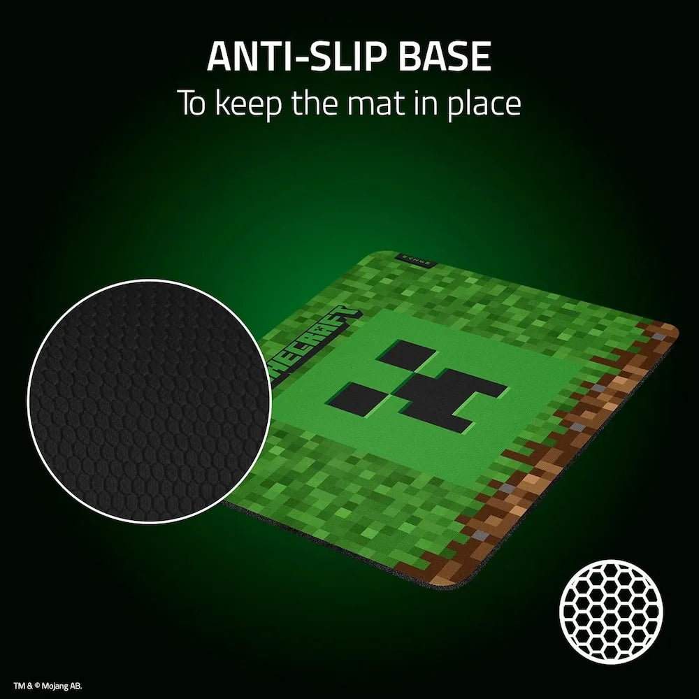Razer Gigantus V2 Medium Gaming Mouse Pad - Minecraft Edition