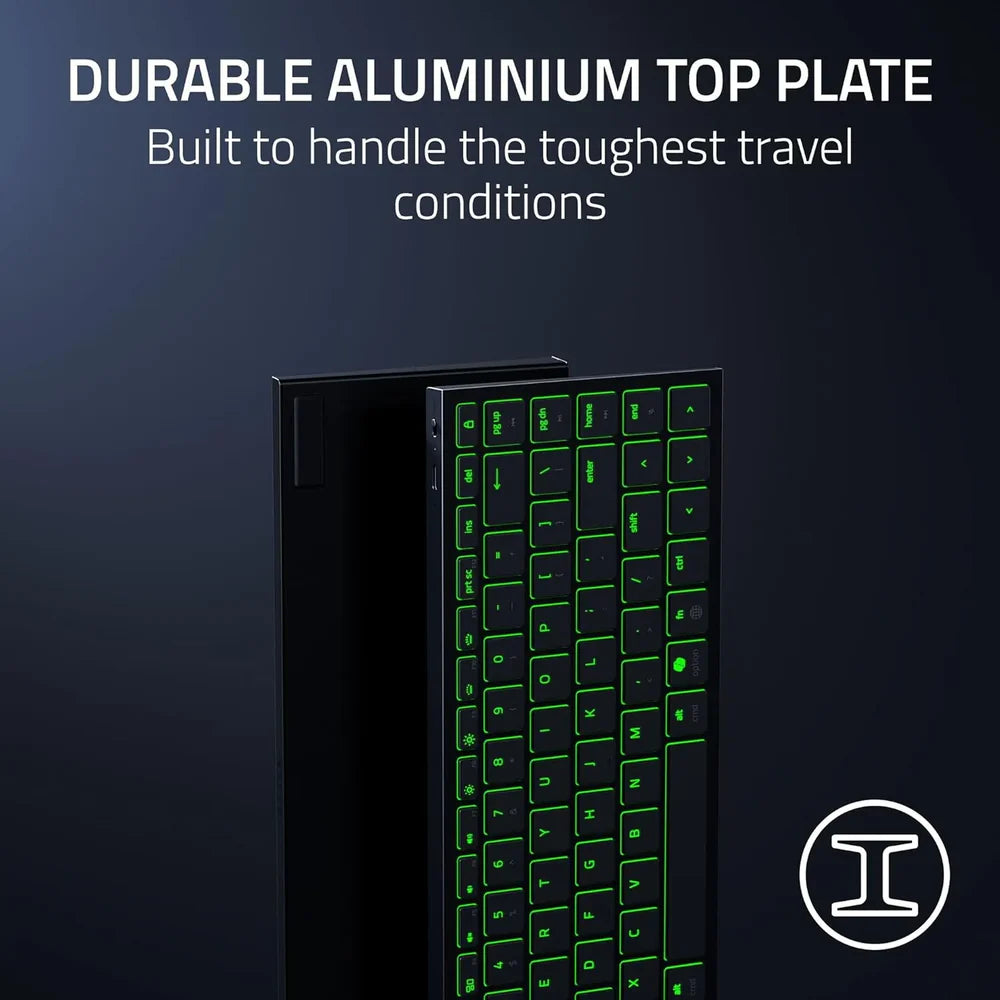 Razer Joro Portable Bluetooth Multi-Pairing & Wired Gaming Keyboard with AI-Hotkey