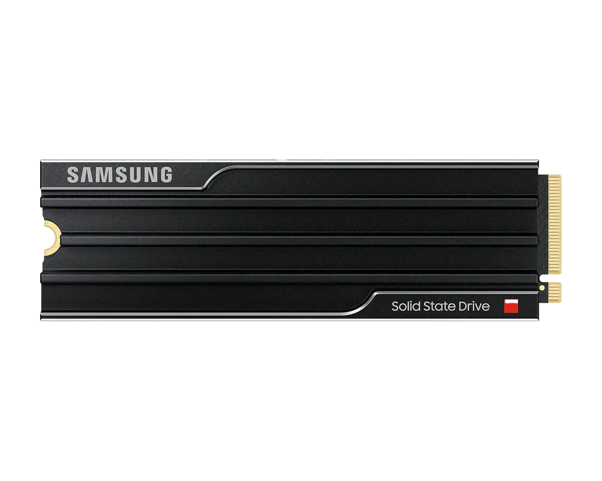 Samsung 9100 PRO 1TB PCIe Gen5 NVMe SSD with Heatsink