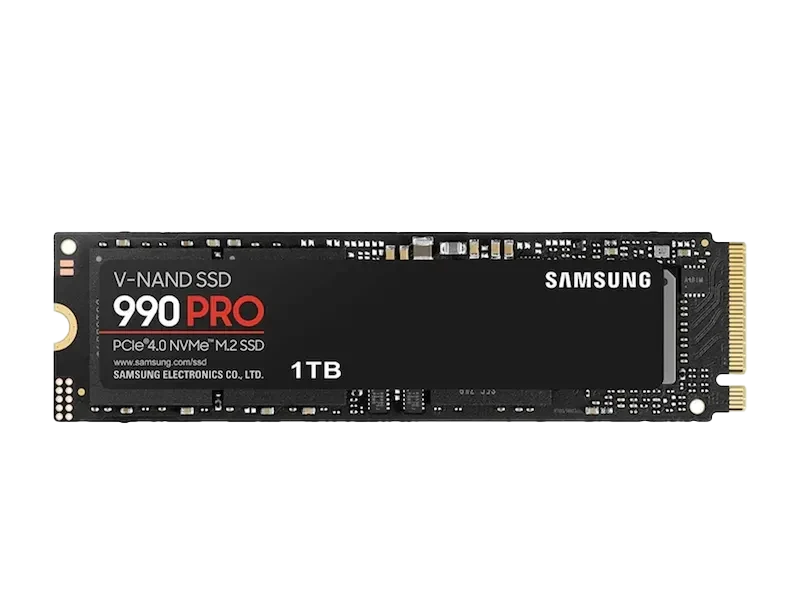 Samsung 990 PRO NVMe PCIe 4.0 M.2 2280 SSD with DRAM