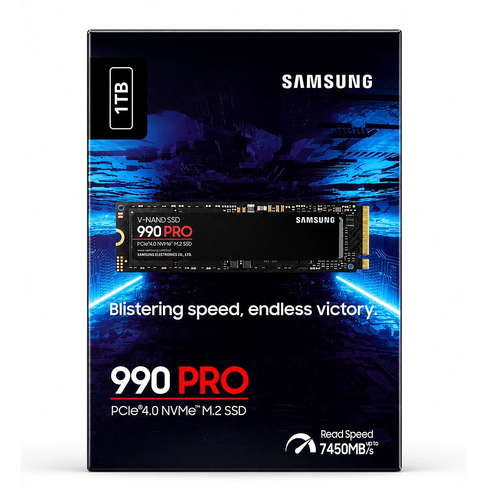 Samsung 990 PRO NVMe PCIe 4.0 M.2 2280 SSD with DRAM