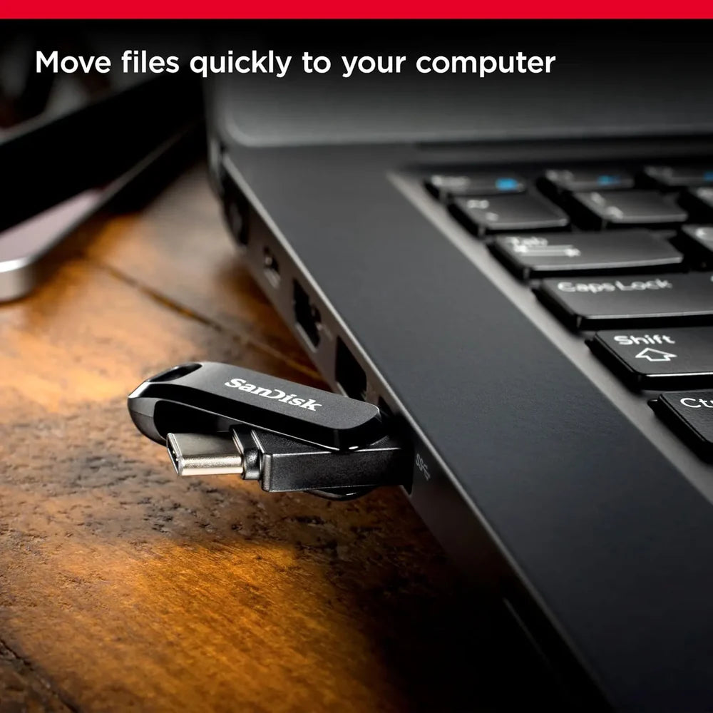 SanDisk Ultra Dual Drive Go USB Type-C + Type-A Flash Drive