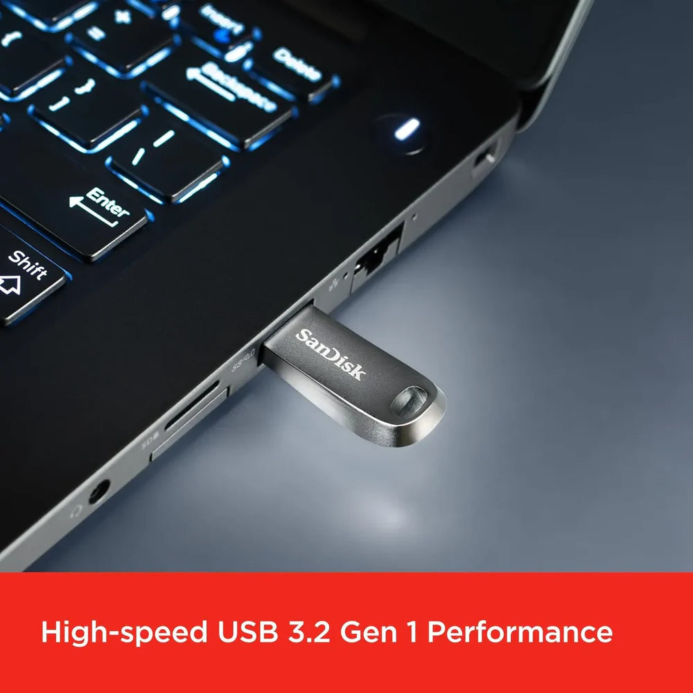 SanDisk Ultra Luxe 512GB USB Type-A Flash Drive Read up to 400MB/s