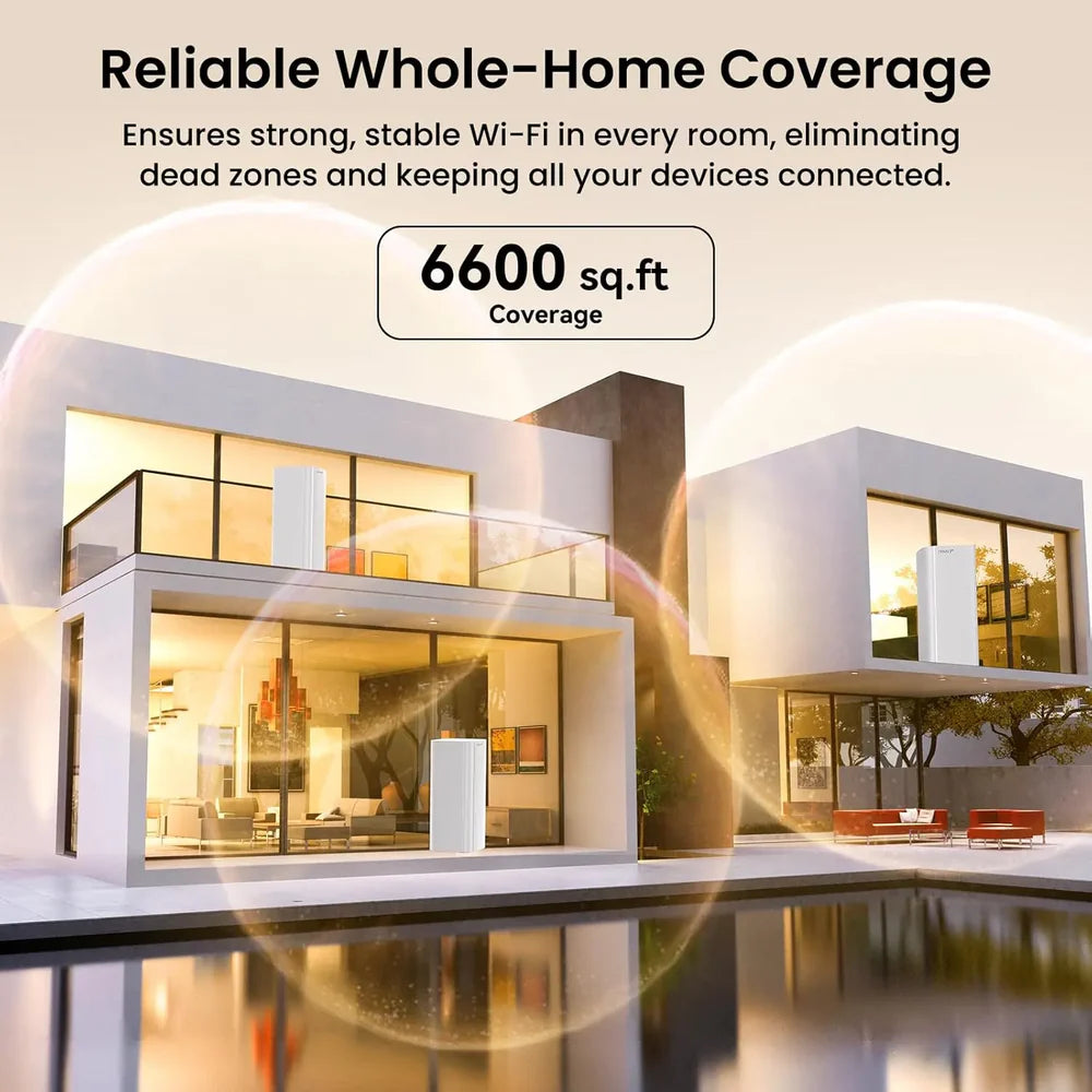 Tenda Nova EE3 Pro 3-Pack BE3600 Mesh Wi-Fi 7 System