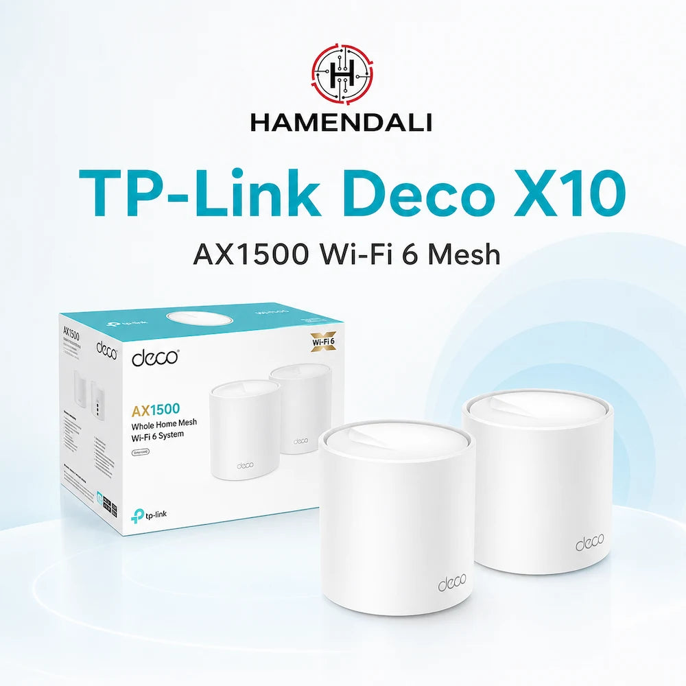 TP-Link Deco X10 AX1500 (2 Pack) Whole Home Mesh Wi-Fi 6