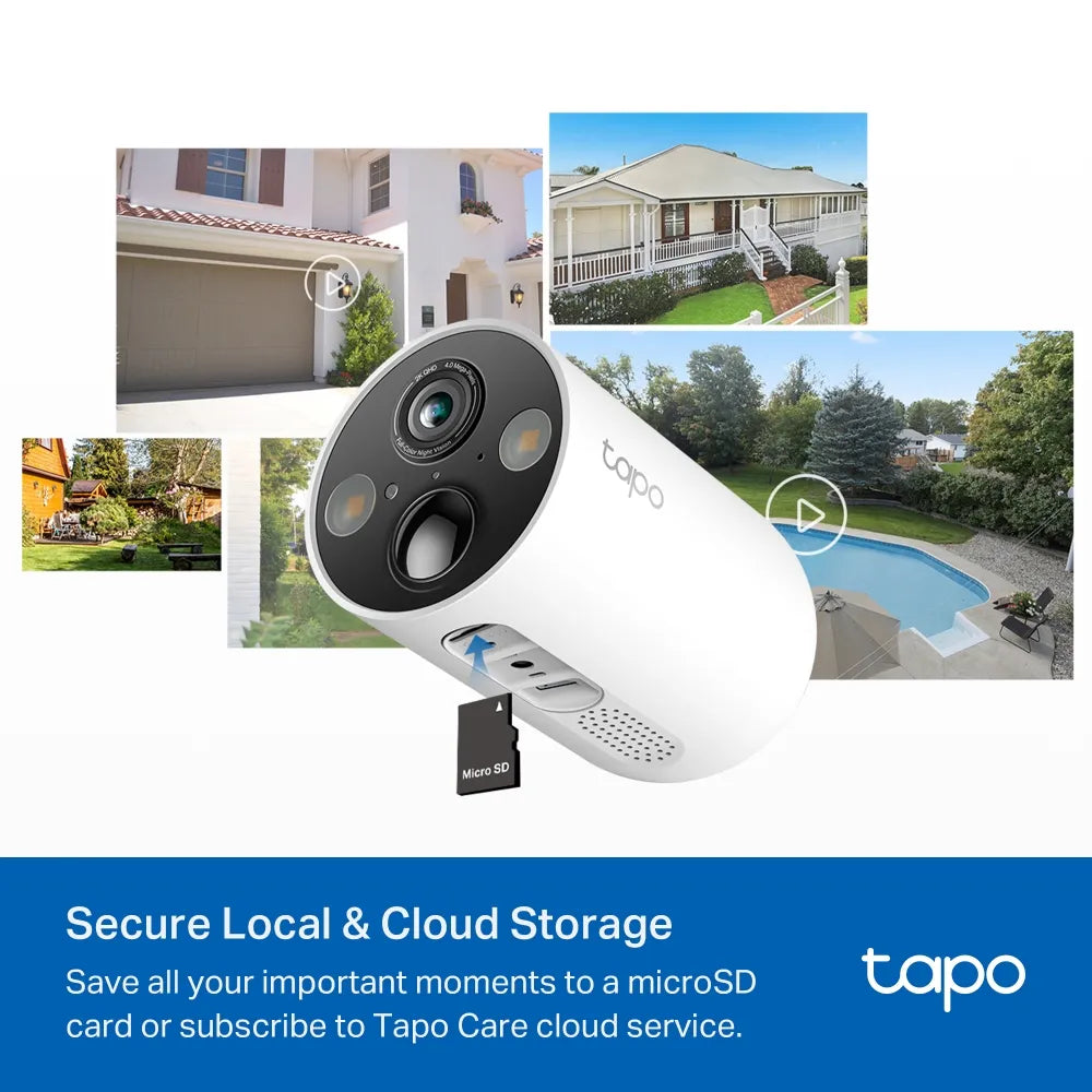 TP-Link Tapo C425 KIT 2K QHD 4MP Solar-Powered Security Camera Kit