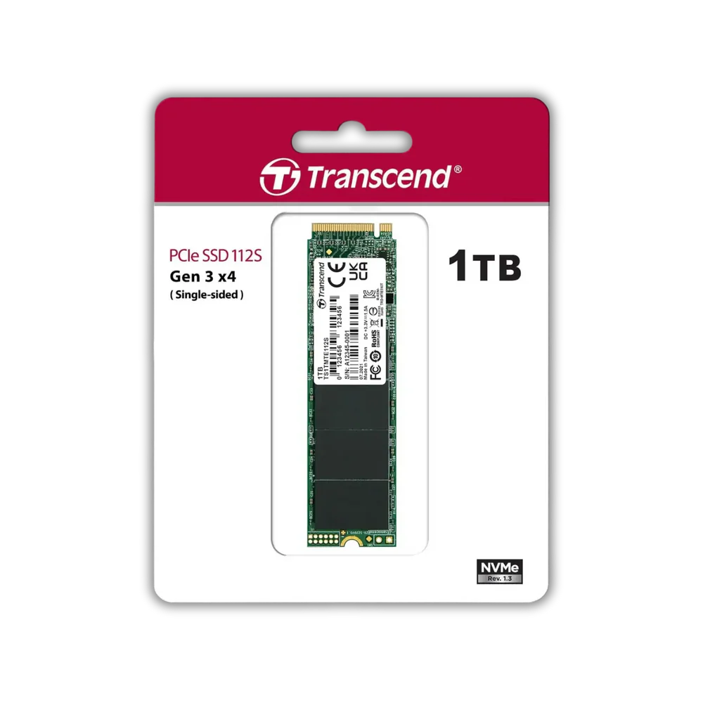 Transcend 112S PCIe Gen3 NVMe M.2 SSD