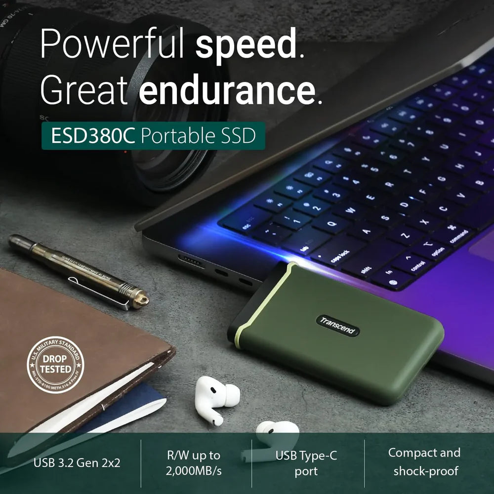 Transcend ESD380C 2000MB/s Portable SSD