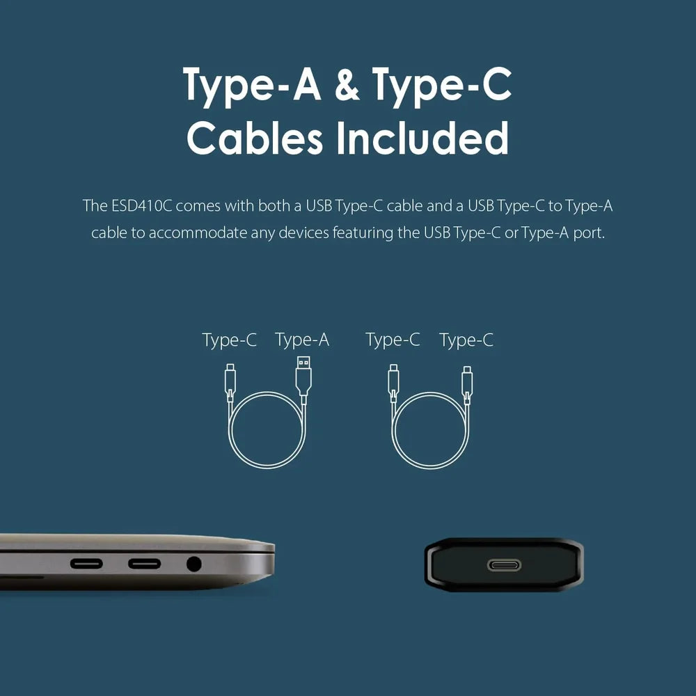Transcend ESD410C 2000MBs Portable SSD
