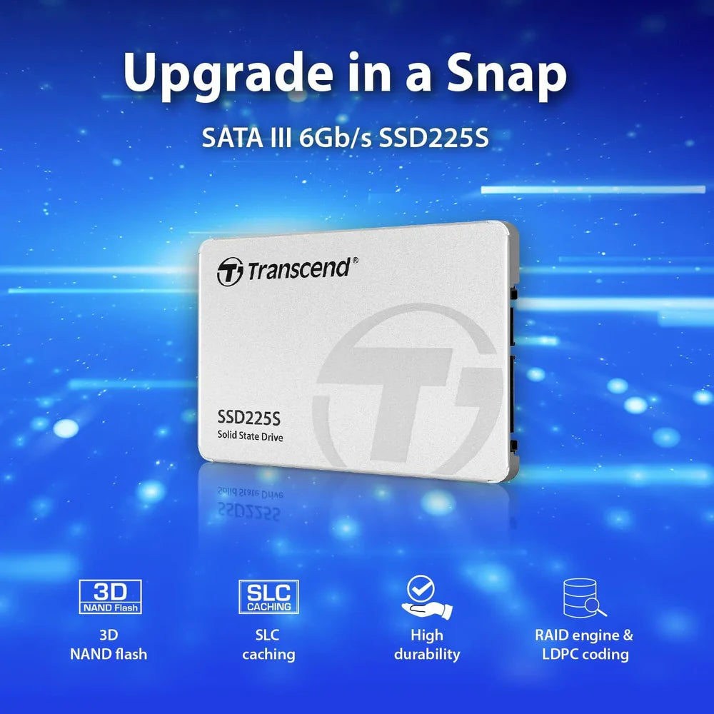 Transcend SSD225S 1TB 2.5-inch SATA III SSD