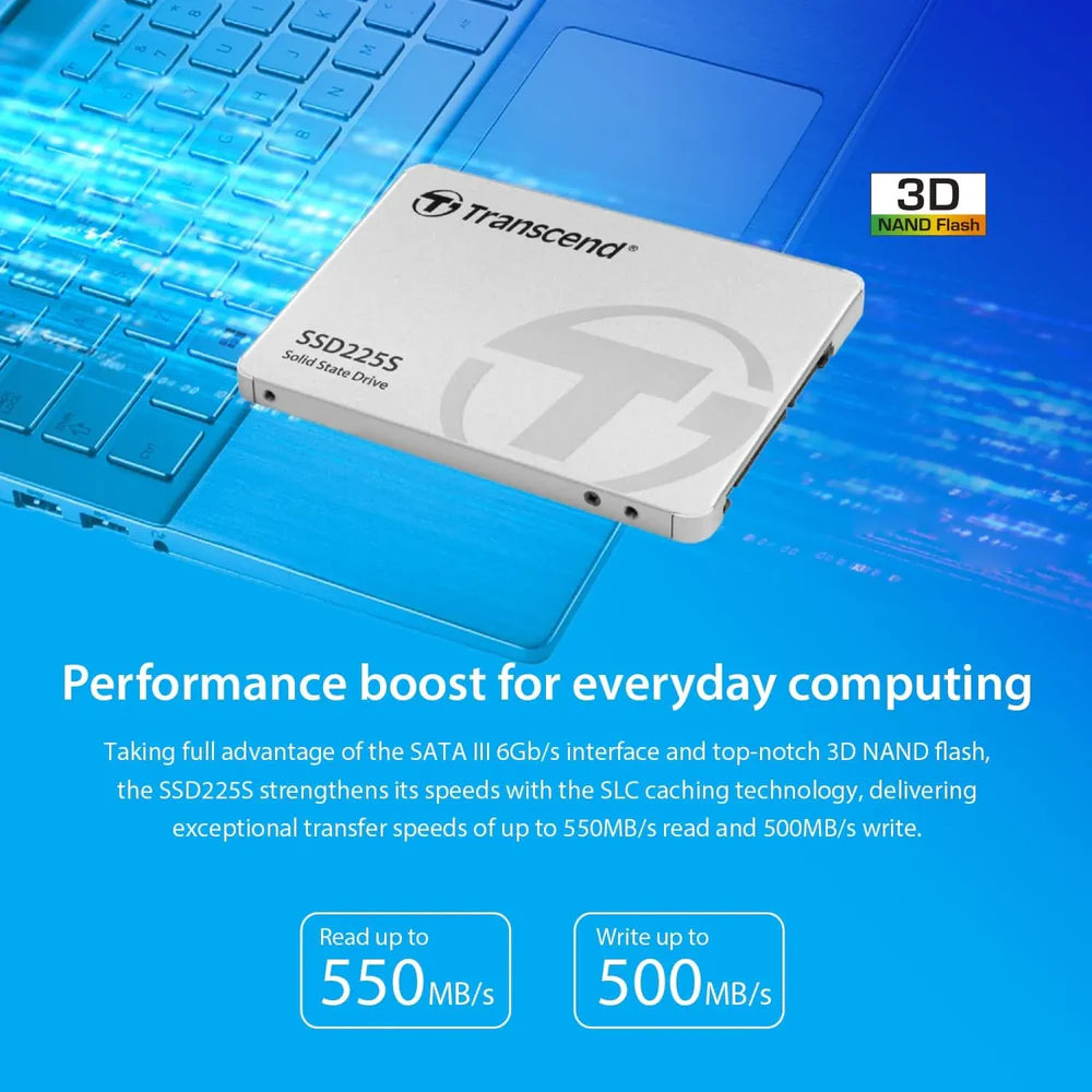 Transcend SSD225S 1TB 2.5-inch SATA III SSD