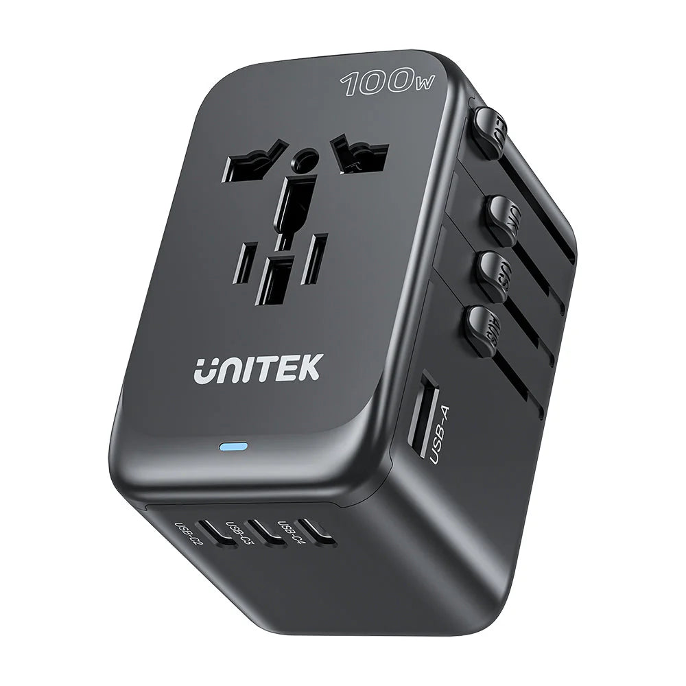 UNITEK GaN 100W Universal Travel Adapter
