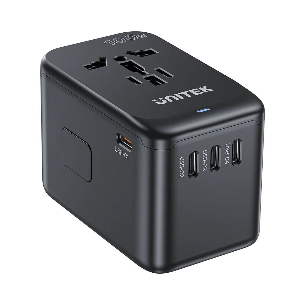 UNITEK GaN 100W Universal Travel Adapter