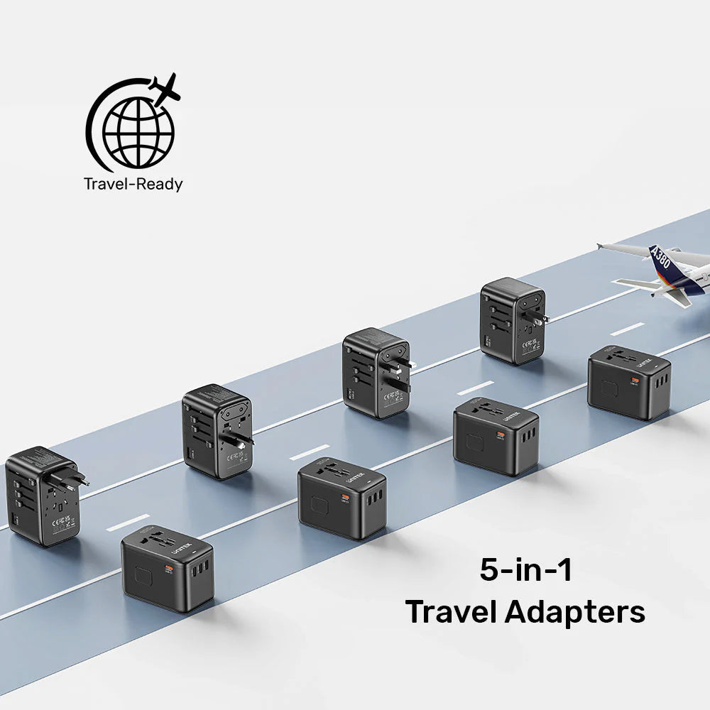 UNITEK GaN 100W Universal Travel Adapter