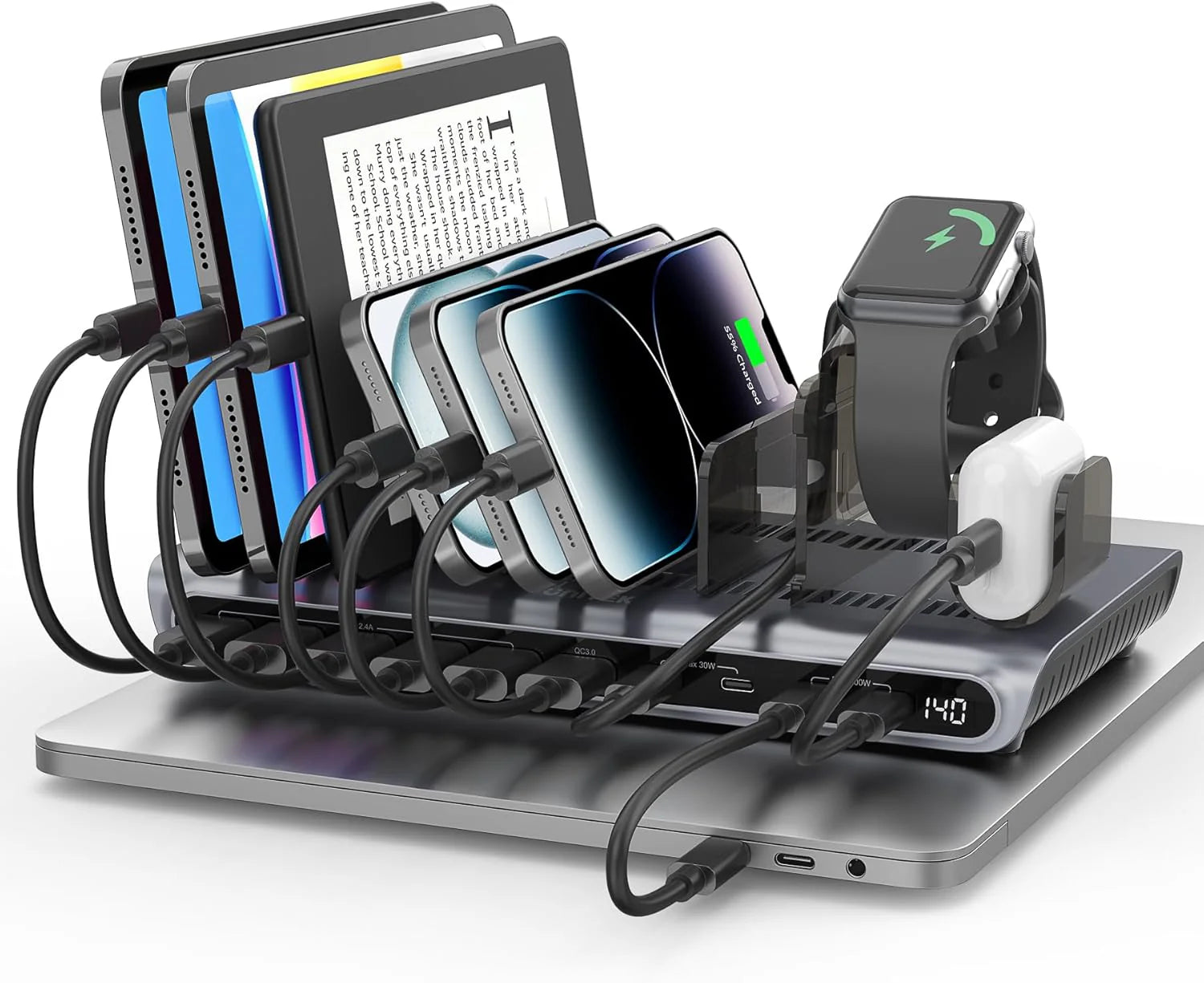 UNITEK 140W USB-C Charging Station for Multiple Devices