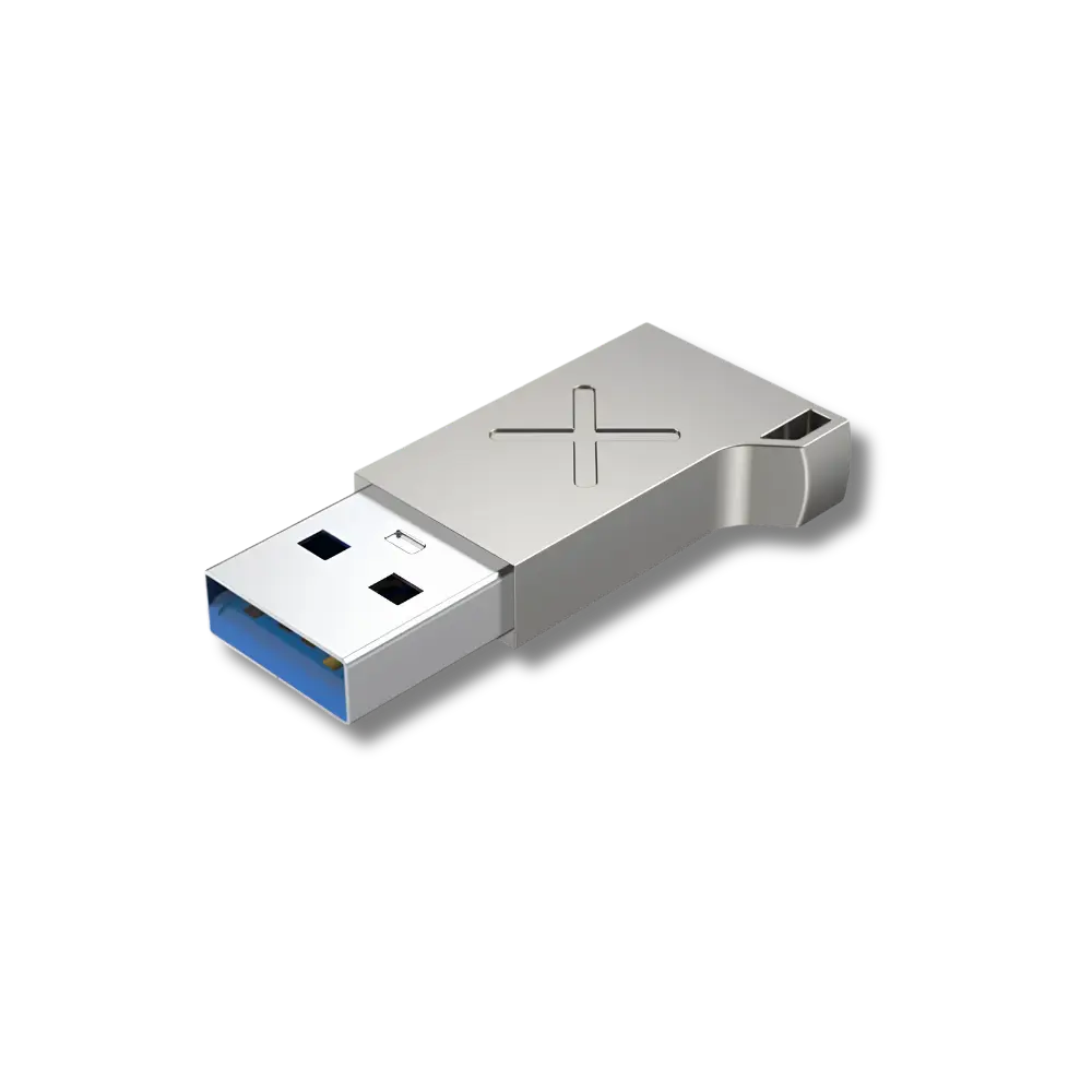 UNITEK A1034NI USB-A to USB-C Zinc Adapter