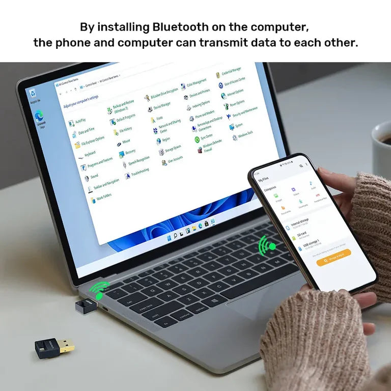 Unitek B105B Bluetooth USB Adapter 5.3