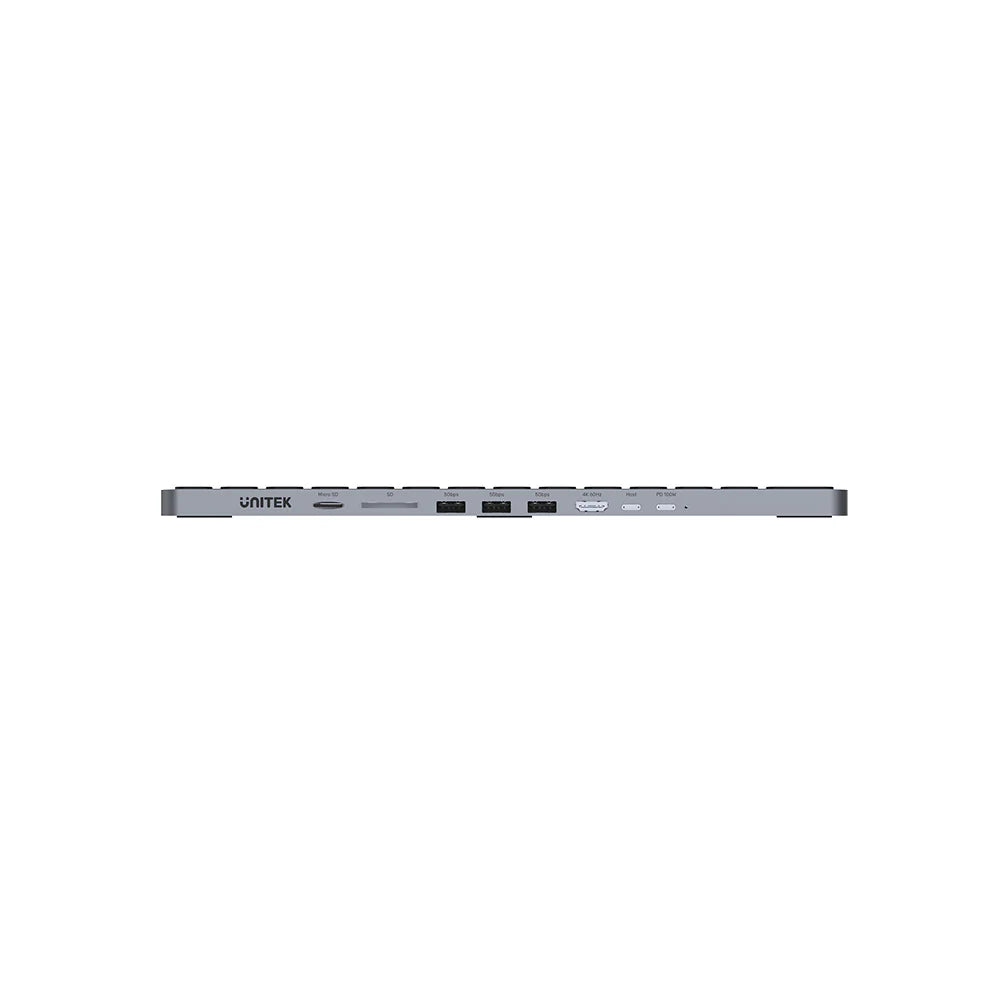 UNITEK D1092A 9-in-1 USB-C Keyboard Hub with 4K HDMI and 100W PD