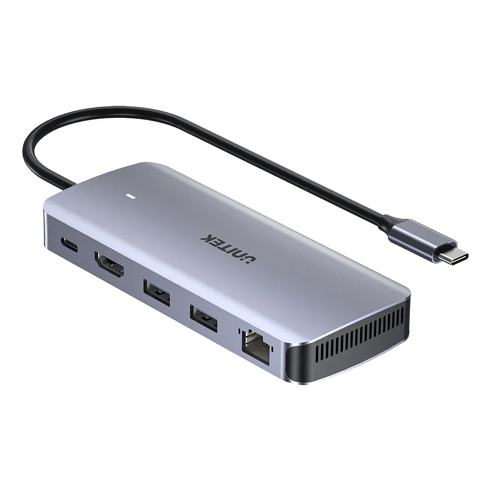 UNITEK D1120A01 6-in-1 USB-C Hub with M.2 SSD Enclosure