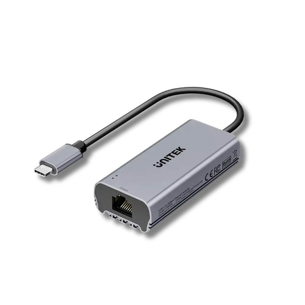 UNITEK U1343AGY01 USB-C to 5Gbps Ethernet Adapter