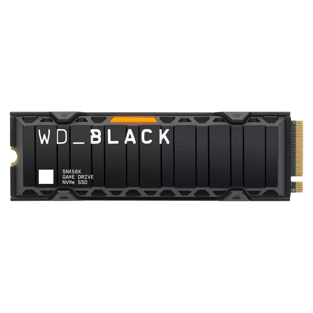 WD_BLACK SN850X with Heatsink PCIe Gen4 NVMe SSD