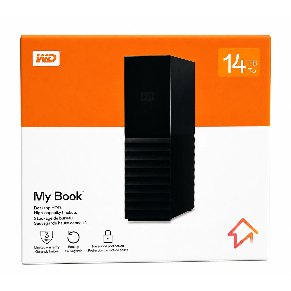 WD My Book Desktop External Hard Drive