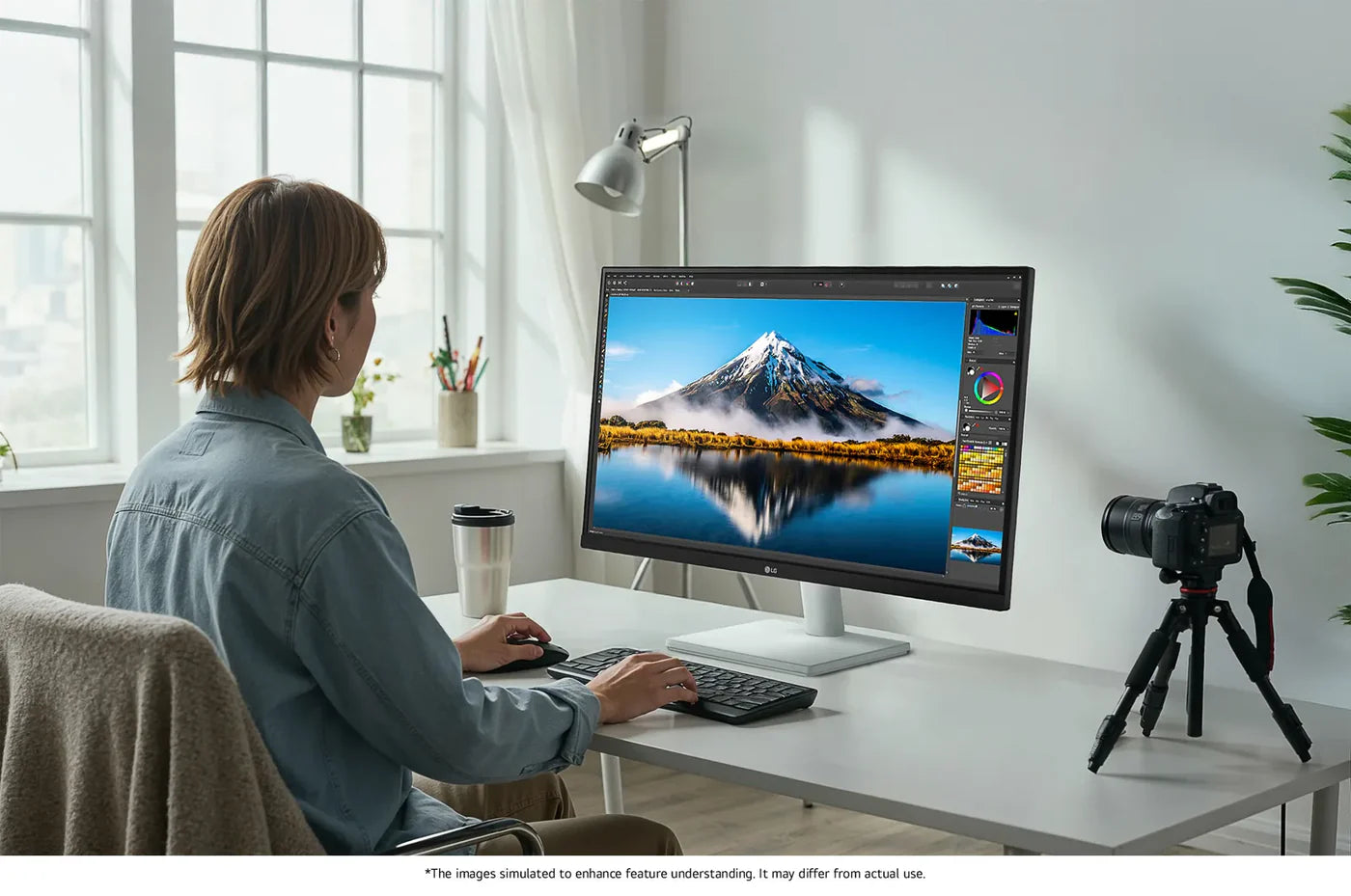 LG 27US500-W 27" UltraFine 4K UHD IPS HDR10 Monitor