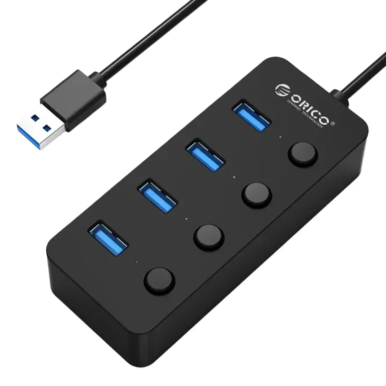 ORICO W9PH4-U3-V1 4 Port USB 3.0 with Individual ON/OFF Switches