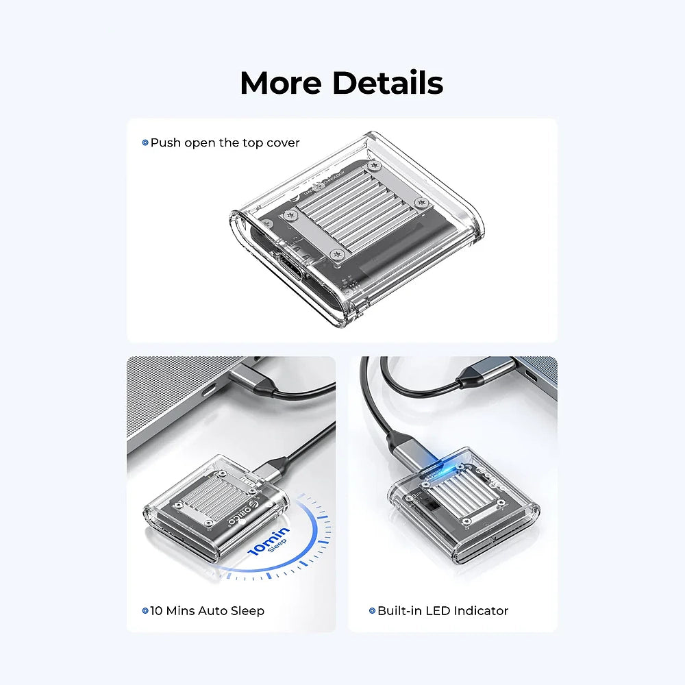 ORICO TC20-M2-10G SSD M.2 NVMe 2230 Enclosure