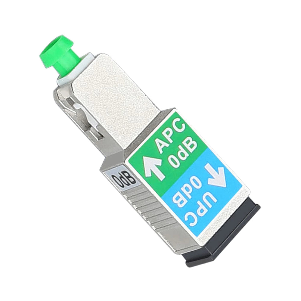 SC/APC Male to SC/UPC Female SM 9/125 Fiber Optic Hybrid Adapter
