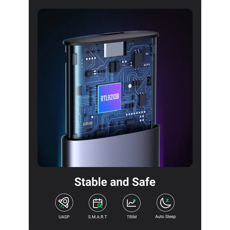 UGREEN CM400 M.2 SATA NVMe Enclosure