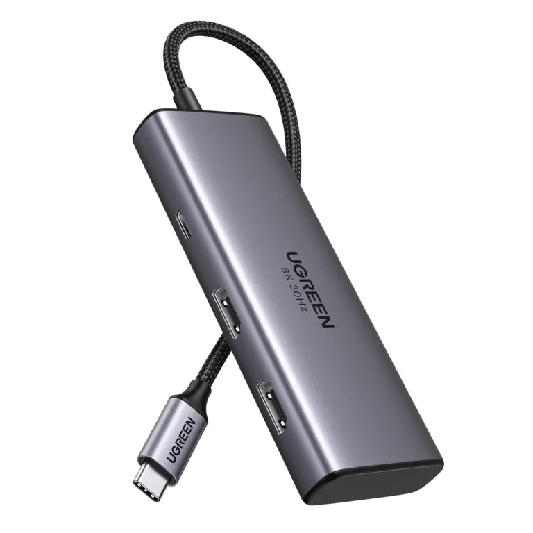 UGREEN CM498 Dock Station 6 in 1 Dual HDMI MST